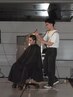 【定番メニュー】メンズカット+眉カット+シェービング