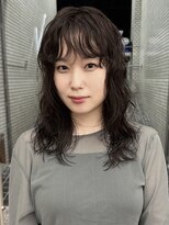 パークレーン アイス イヴェン(park lane ICI yeven) パーマ レイヤー レイヤーパーマ ウルフ 韓国