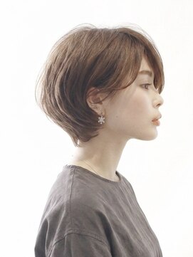 ロビー 表参道(ROBBY) 丸みショートボブ/ショートヘア/30代/40代/50代/表参道