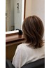 【内山限定】 オーガニックで明るく染めれる白髪染 トリートメント カット