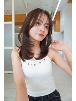 アフロートリノ(AFLOAT Leino)&nbsp;☆レイヤーカット韓国ヘア小顔前髪顔まわりカット髪質改善銀座☆