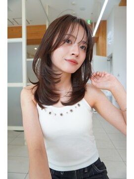 アフロートリノ(AFLOAT Leino) ☆レイヤーカット韓国ヘア小顔前髪顔まわりカット髪質改善銀座☆