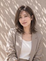 セレスト 下北沢店(CELESTE)&nbsp;美髪イノアカラー/白髪ぼかし/大人レイヤー/40代/50代/下北沢