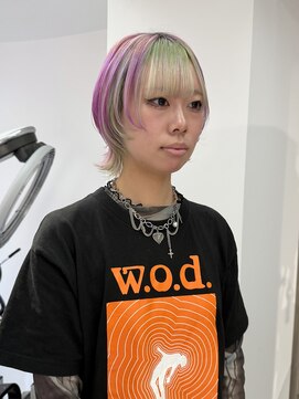 ビビディ バビディ ブー 河原町三条店(Bibbidi.bobbidi.boo) ◎レイヤーボブウルフ◎