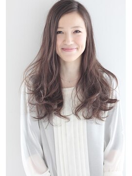 モッズ ヘア 福岡姪浜店(mod's hair) 暗髪☆外国人風...無造作ロングカール！