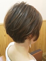 ララテラス(LaLa Terrace)&nbsp;～LaLa Terrace流～ナチュラルベージュ×大人可愛いショートボブ