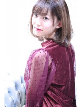 ホラン(HoLan) 【HoLan】フェアリーボブxベージュカラー