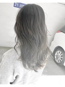 ヘアーアンドアトリエ マール(Hair&Atelier Marl) 【Marl】オリーブグレージュカラーの外国人風セミロング♪