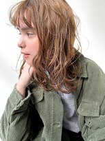 ガレージ バイ グリーン 原宿 表参道(Garage by green)&nbsp;《loki/原宿》curly wave×セミロング