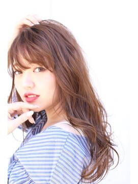 リノナ(Linona) 大人可愛い色っぽロング☆ラベージュ【Linona/林直徳】