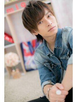 ミック ヘアアンドメイク アップ 駒込店(miq Hair&Make up) 目力UP!のメンズネオウルフ
