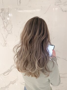 アヴァンスクロス あべのルシアス店(AVANCE.CROSS) バレイヤージュ×グラデーションカラー