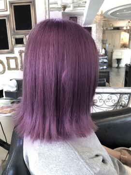 ヘアー ラウンジ アート(HAIR LOUNGE ART) ピンクアッシュ