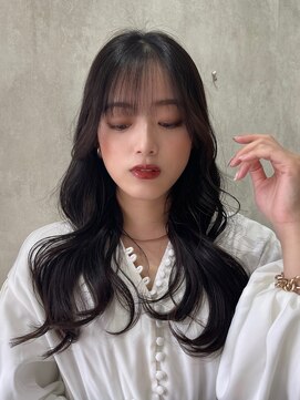 ロンドアヴァントゥス 池袋(Lond aventus) 韓国、ワンホン、ショコラベージュ、ミディアムヘア