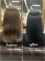 ロミータ by P.C.H(Lomita)&nbsp;【プラチナ縮毛矯正×ブルージュ】