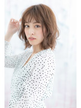 ミック 日暮里店(miq) ルーズゆるふわカールフレンチガーリーくせ毛風レイヤーa1