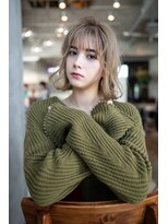 ケアリー 成増(Carelly)&nbsp;☆外ハネボブアッシュブラウンネオウルフツイストパーマ