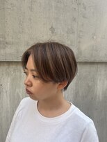 イキ 表参道(iki omotesando)&nbsp;ミディアムヘア/スラッシュ/グレージュカラー/デザインカラー