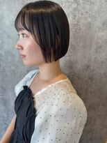 フォーカス 柏店(FOCUS)&nbsp;ミニボブ×イヤリング#10代#20代#30代