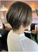 ＊ショート/ショートボブ/前下がり/癖毛