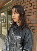 ロングパーマ