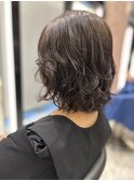 伸ばしかけボブパーマ/ボブパーマ/プードルパーマ/ロブパーマ