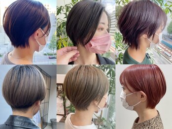 グーフィートーキョー 銀座(Goofy Tokyo)の写真/【HPB AWARD 2023-2024 2年連続 BEST SALON ＜SILVER受賞＞】ショート・ボブ×インナーカラーがオススメ☆