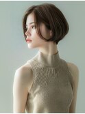 ★暗めカラーグランマッシュフェイスフレーミングデザインカラー