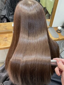 アップ(A+hair) 縮毛矯正髪質改善水素酸性ストレート艶髪30代40代50代