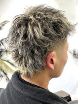 ヨシザワインク バンダイ(YOSHIZAWA Inc. BANDAI)&nbsp;メンズメッシュカラースキンフェードマレットショートバーバー