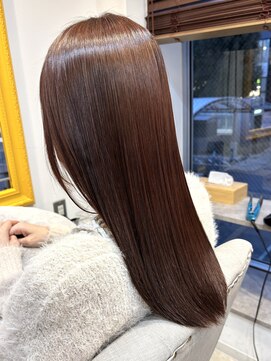 パクタ(PAcuTA.) ピンクブラウン 髪質改善トリートメント