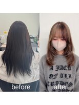 ガルボヘアー 桟橋店(garbo hair)&nbsp;ハイトーン大人可愛い20代30代40代