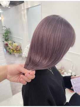 リルミー ミュエナ 大須 矢場町(Lilme myuena) 【ブリーチ2回】透けるペールラベンダー♪ *Lilme*