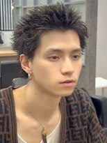 アイトーキョーリタ 渋谷(AI TOKYO Rita)&nbsp;スパイキーツイストピンパーマニュアンスパーマショート