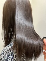 アッシュ 中野店(Ash)&nbsp;イメチェン/似合わせカット/フルバング／レッドブラウン/中野