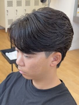 ビカム 名駅(become) 曲がる縮毛矯正/センターパート