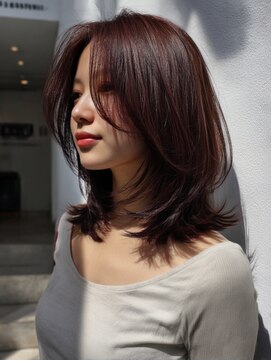 テーラヘアー つくば研究学園店(TELA HAIR) 結べるボブレイヤー×くびれミディ【TELA HAIR つくば研究学園】