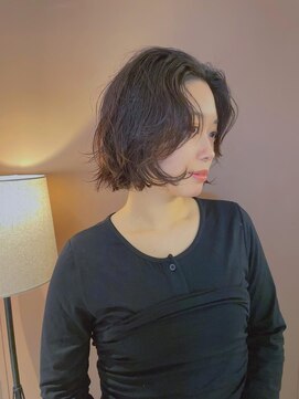 ツナグ(tsunagu) ボブワンカールパーマ