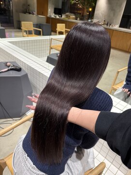 ニカイ(2F) ラベンダーグレー/黒髪