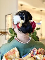 リグ ヘアアンドデザイン(LiG hair&design)&nbsp;上品シニオン