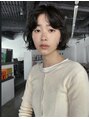 ナヌーク シブヤ(nanuk shibuya)&nbsp;前髪なしニュアンスボブパーマ！お洒落にかけます！