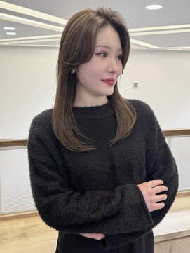 アテナ(ATENA) 髪質改善/グレージュカラー/艶髪【中嶋翔也】