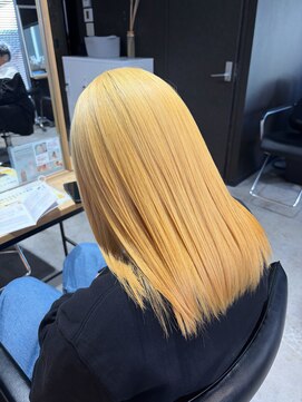 シード 成増 下赤塚店(ced.) 抜きっぱなしブロンドカラーダブルブリーチハイトーン下赤塚