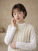 オレロ 国立(olelo)&nbsp;大人ガーリー/似合わせカット/リバースセンターパート/国立