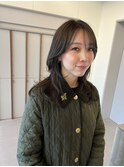 イメチェン/ピンクベージュ/アンブレラカラー/前髪／栄矢場