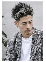 リアンメンズ 青山 表参道(Liun men's) メンズショート ローフェード ツイストパーマ