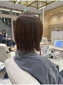 【橋本姫奈】酸性ストレートでまとまるレイヤーボブ