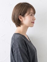 と和 巣鴨&nbsp;髪質改善・白髪染め対応/耳掛け大人ショートボブ