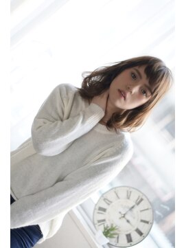 トッカ ヘアアンドトリートメント 難波店 眉上バング☆ゆるふわバングNo.3