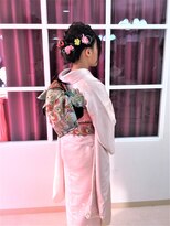 デザインヘアー ピアジェ 橿原店(DESIGN HAIR PIAGET) ☆２０１９年度（３１年度）ピアジェ成人式☆可憐に可愛く☆